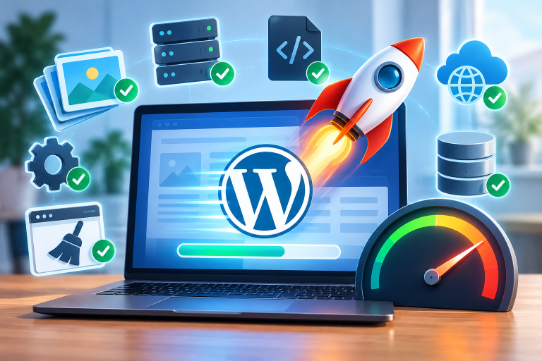 ускорение wordpress