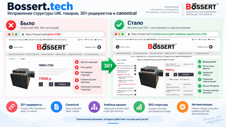 боссерт структура урл
