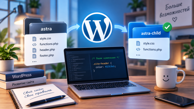 дочерняя тема Wordpress